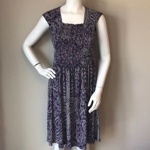 Dress barn purple woman’s dress size 6